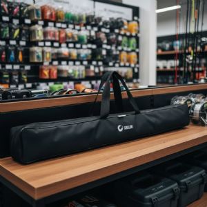 Bolsa Porta Varas Telescópica Sol E Lua De 80cm Preta